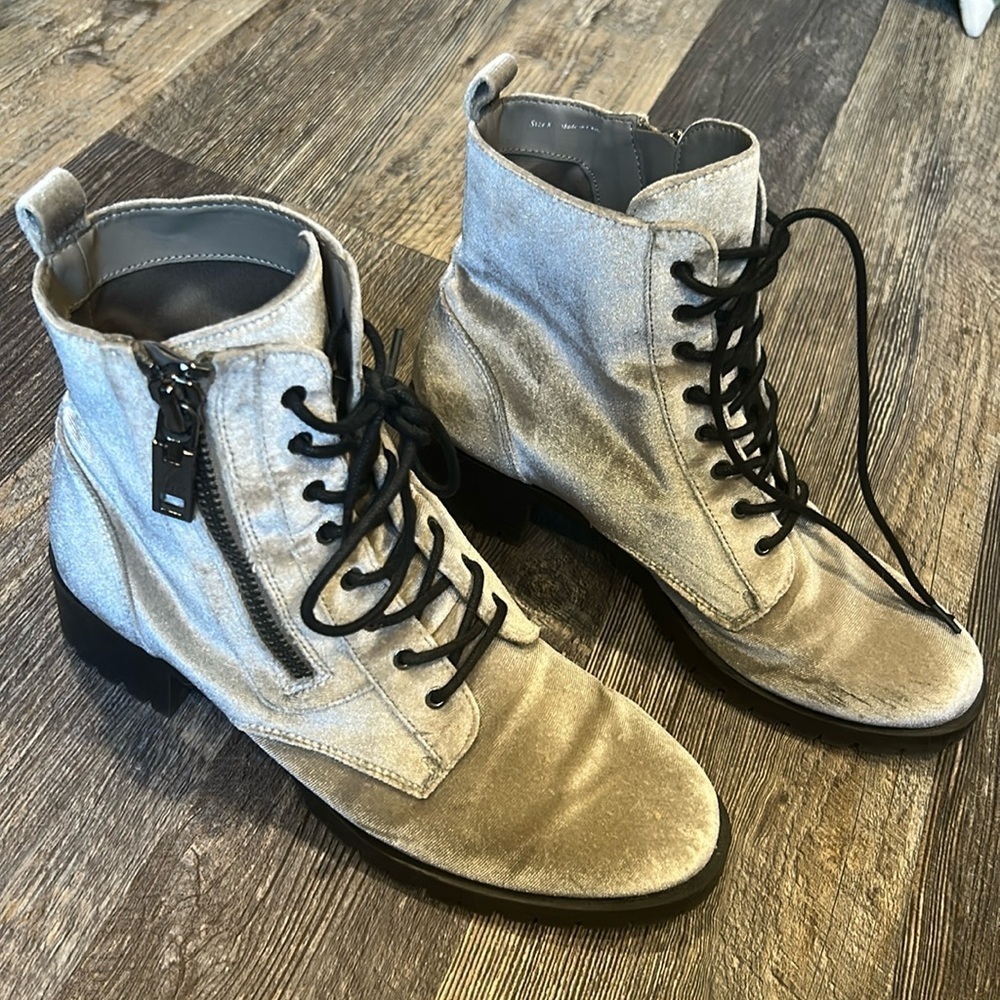 Dolce Vita velvet Combat Boot size 8